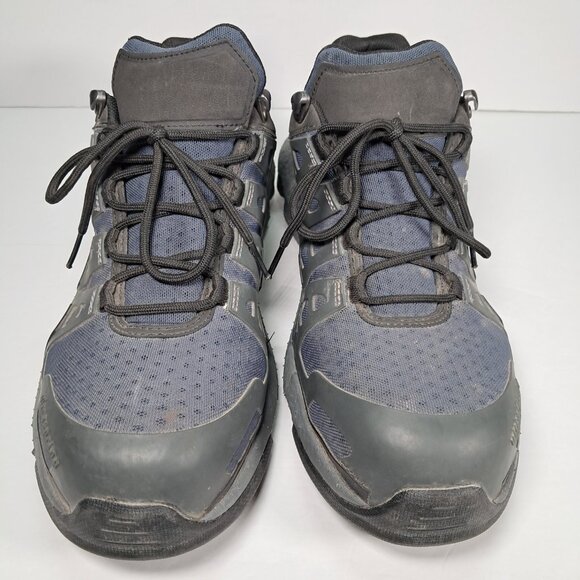 Wolverine Safety Shoes Men 10 M Composite Toe Rev Vent Blue Sneakers W211176 - Picture 9 of 16